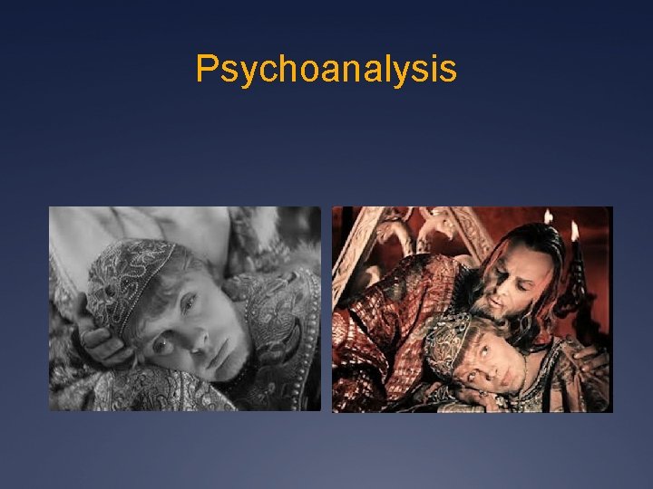 Psychoanalysis 