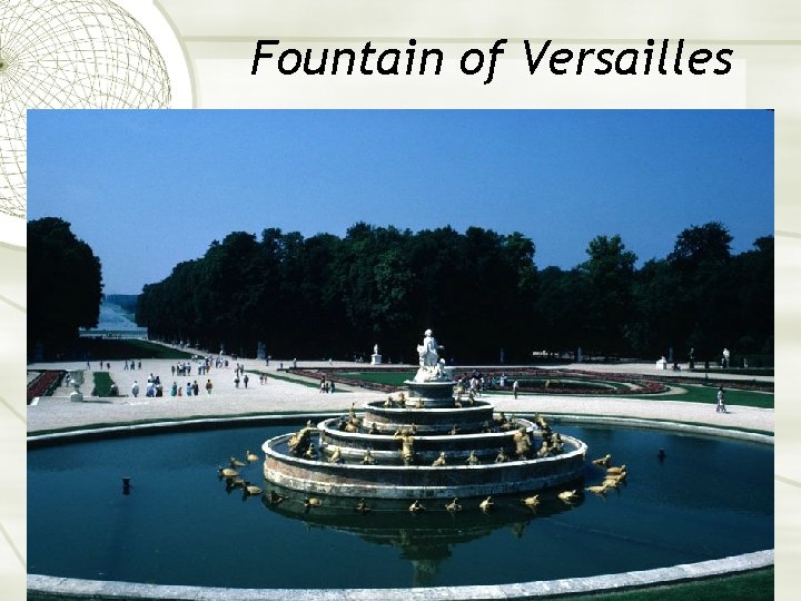 Fountain of Versailles 