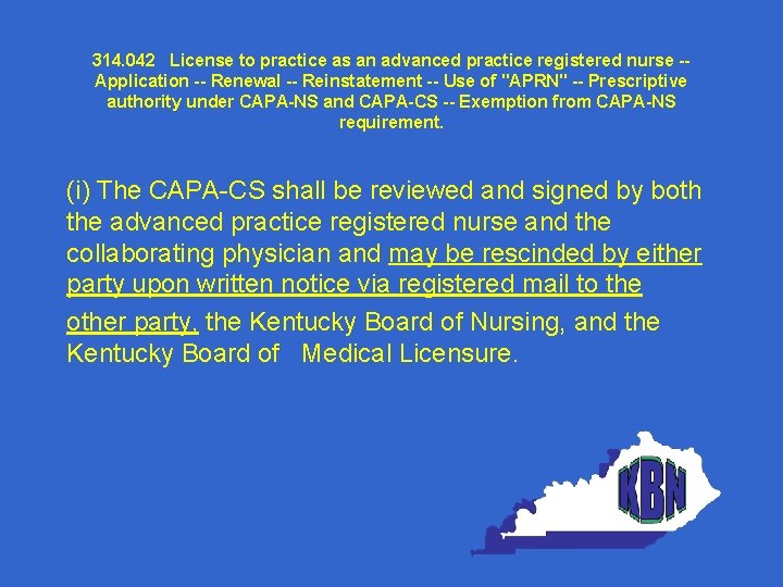 314. 042 License to practice as an advanced practice registered nurse -Application -- Renewal