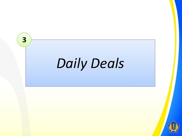3 Daily Deals 