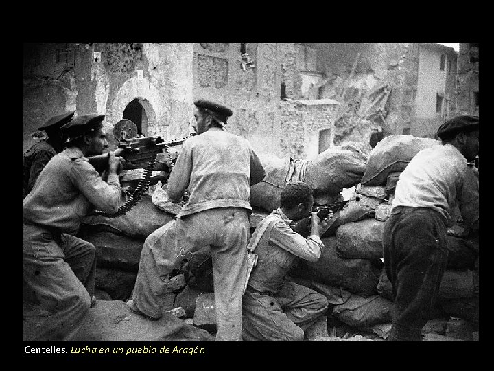 Centelles. Lucha en un pueblo de Aragón 