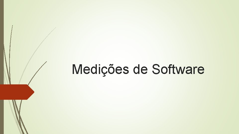 Medições de Software 