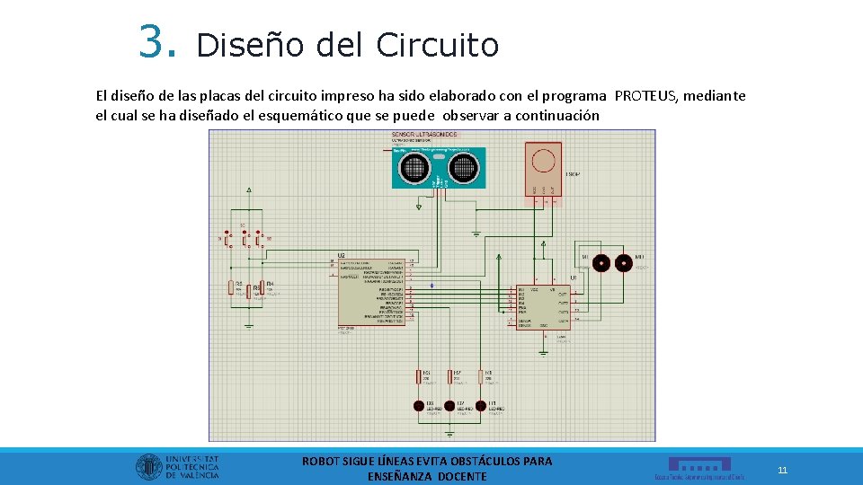 3. Diseño del Circuito El diseño de las placas del circuito impreso ha sido