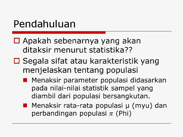 Pendahuluan o 