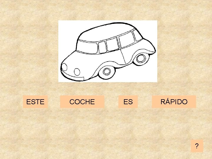 ESTE COCHE ES RÁPIDO ? 