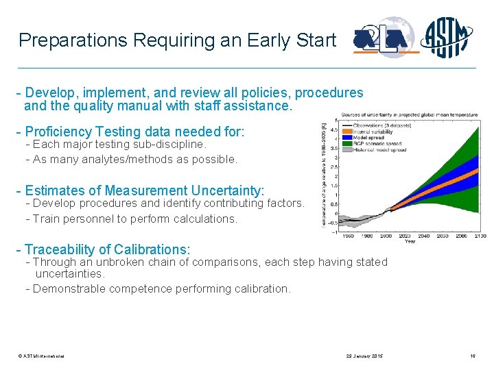 Preparations Requiring an Early Start - Develop, implement, and review all policies, procedures and