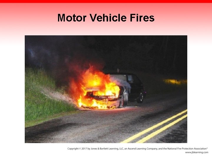 Motor Vehicle Fires 