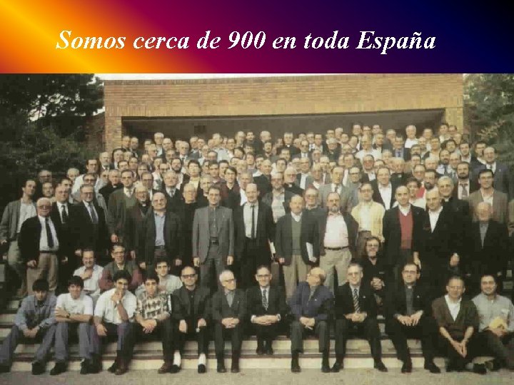 Somos cerca de 900 en toda España 