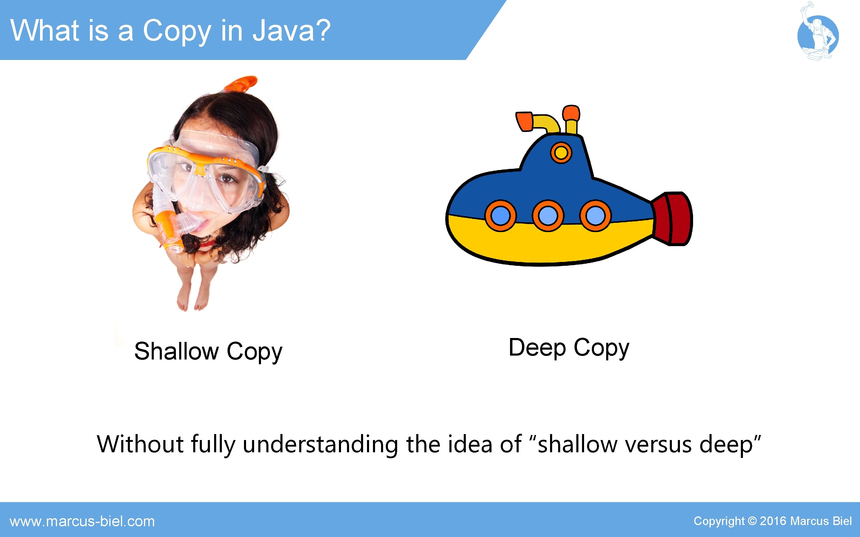 What is a Copy in Java? Shallow Copy Deep Copy Without fully understanding the