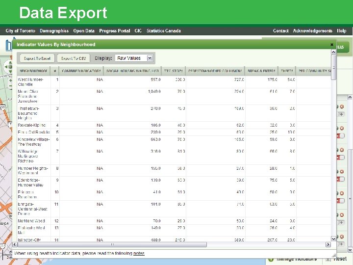 Data Export Page 19 