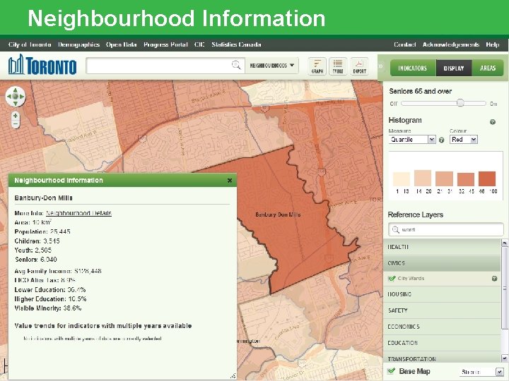 Neighbourhood Information Page 21 