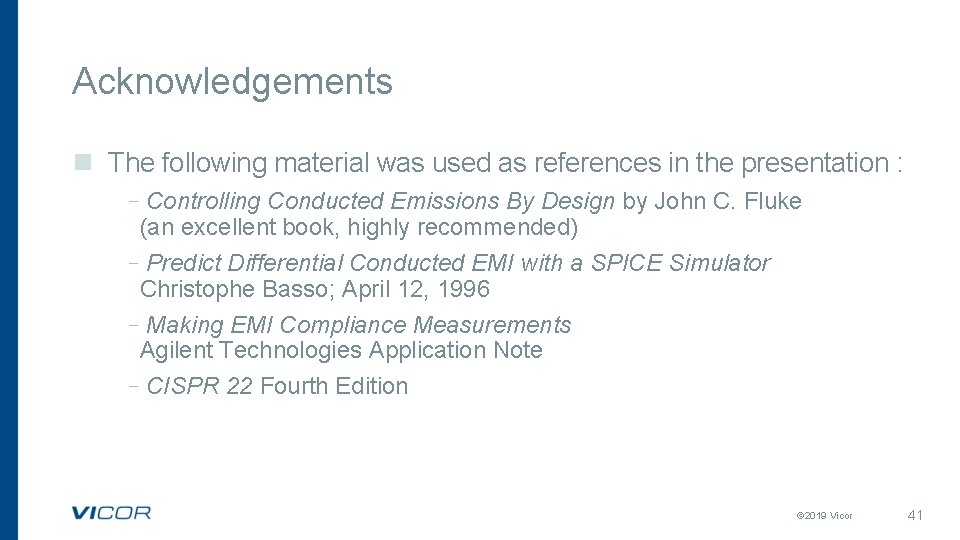 Acknowledgements n The following material was used as references in the presentation : –Controlling