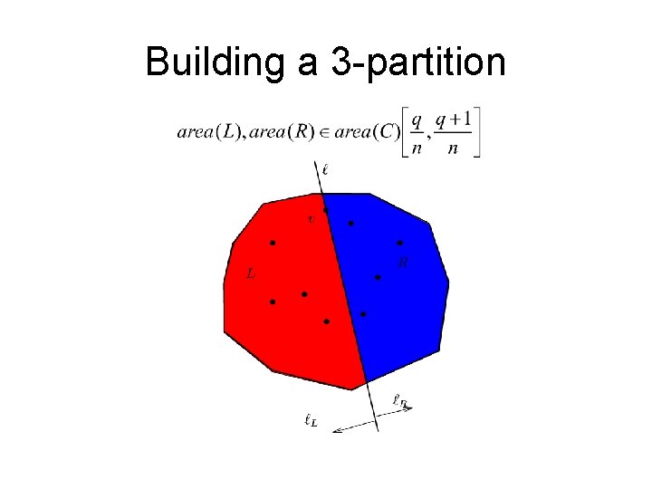 Building a 3 -partition 