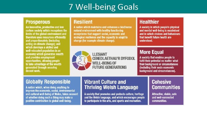 7 Well-being Goals 