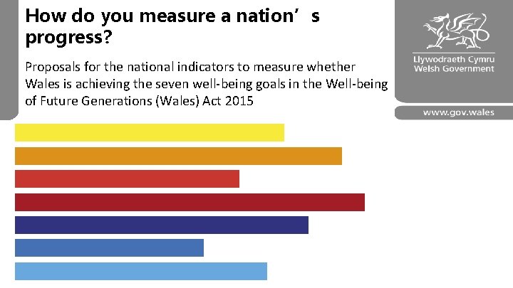 How do you measure a nation’s progress? Proposals for the national indicators to measure