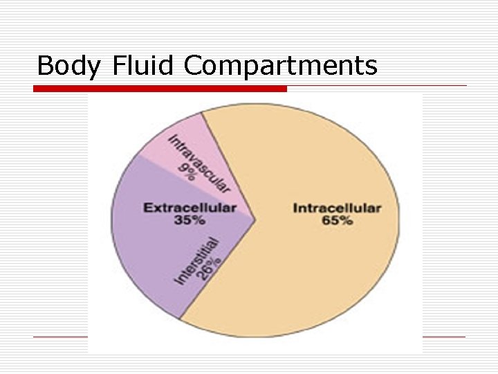 Body Fluid Compartments 