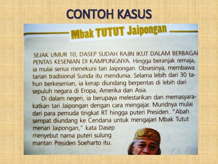 CONTOH KASUS 