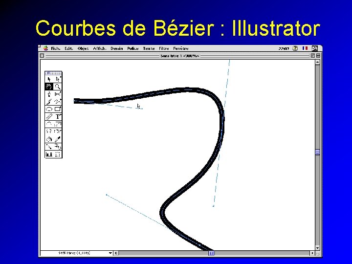 Courbes de Bézier : Illustrator 