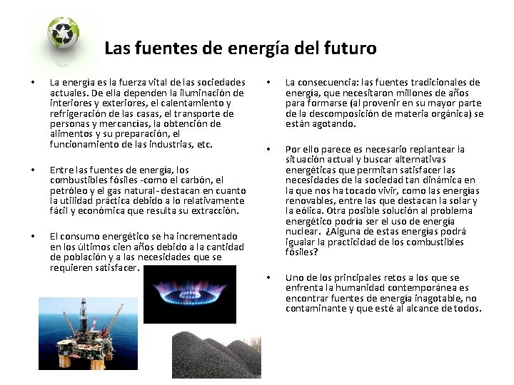 Web Quest Las fuentes de energa del futuro