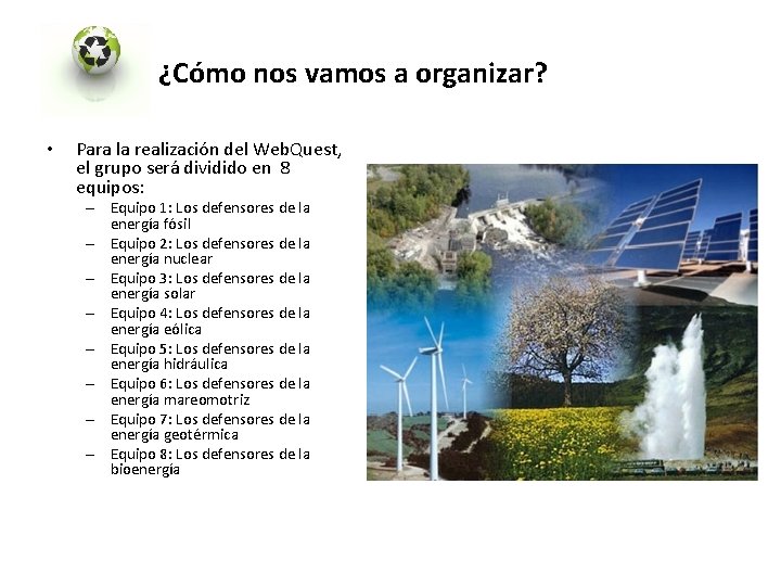 Web Quest Las fuentes de energa del futuro