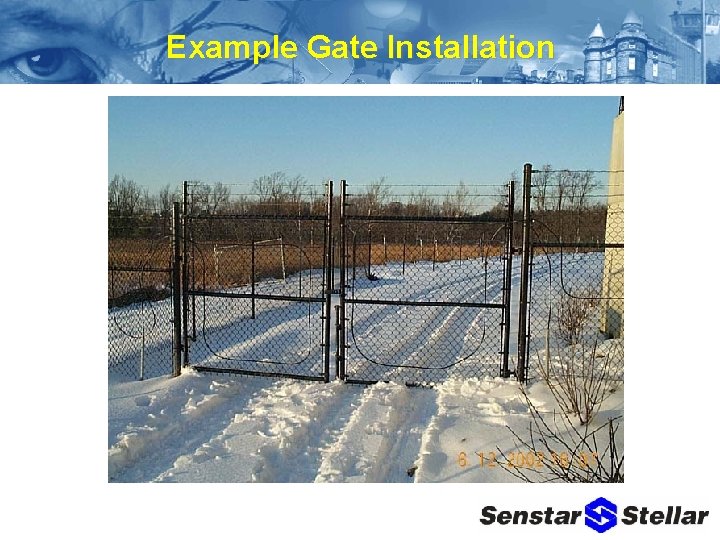 Example Gate Installation 