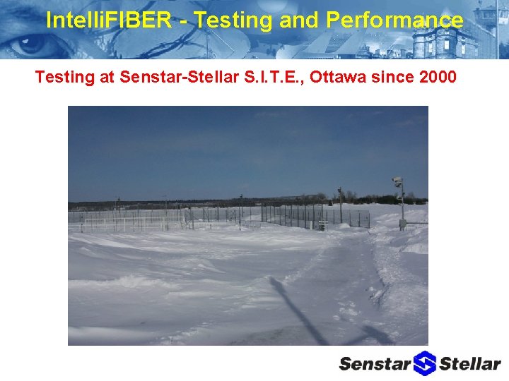 Intelli. FIBER - Testing and Performance Testing at Senstar-Stellar S. I. T. E. ,