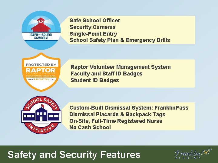 Safe School Officer Security Cameras Single-Point Entry School Safety Plan & Emergency Drills Raptor