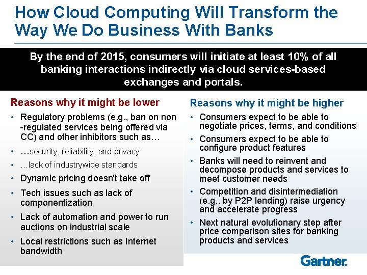 How Cloud Computing Will Transform the Way We Do Business With Banks By the