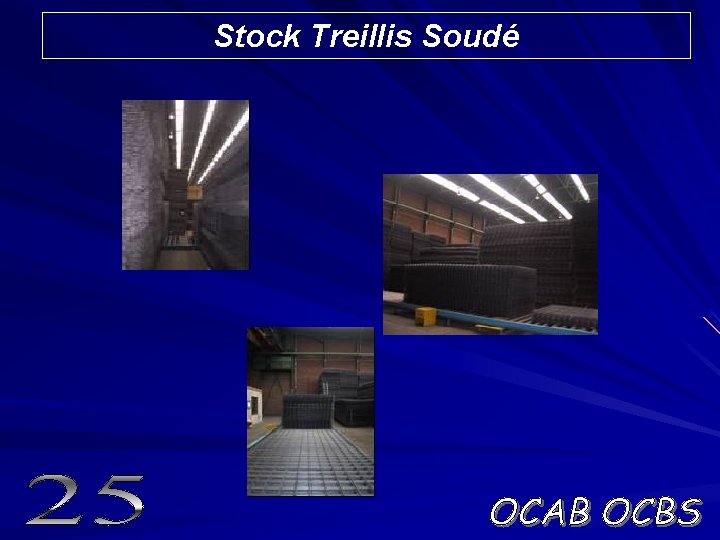 Stock Treillis Soudé 
