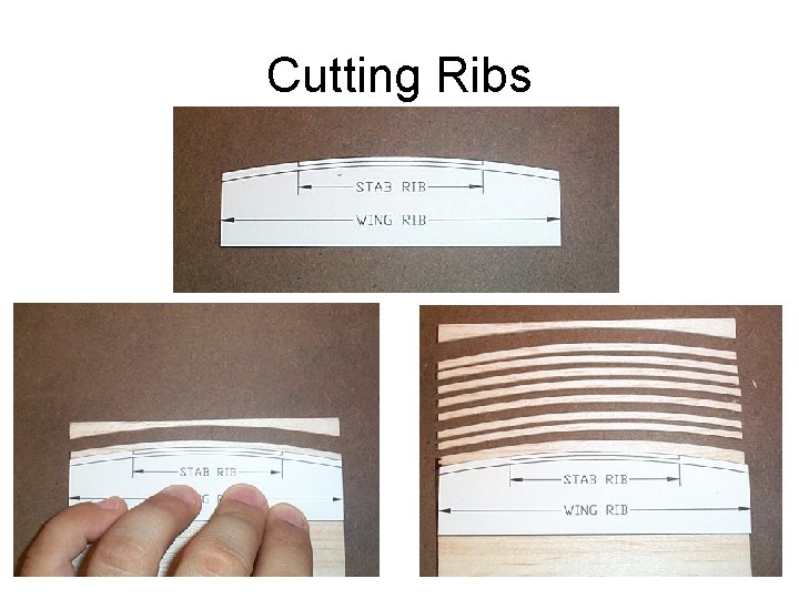 Cutting Ribs 