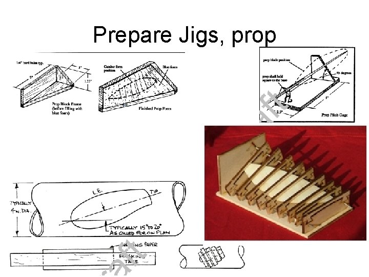 Prepare Jigs, prop 