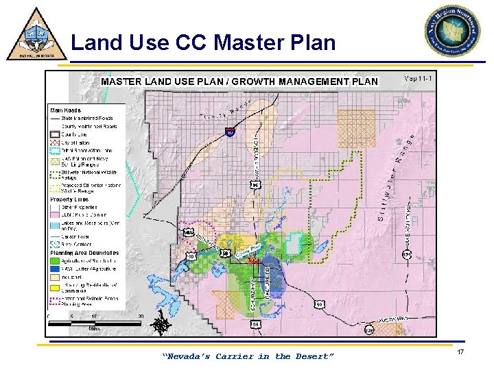 Land Use CC Master Plan “Nevada’s Carrier in the Desert” 17 