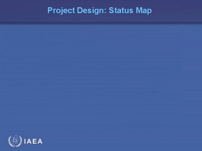 Project Design: Status Map 