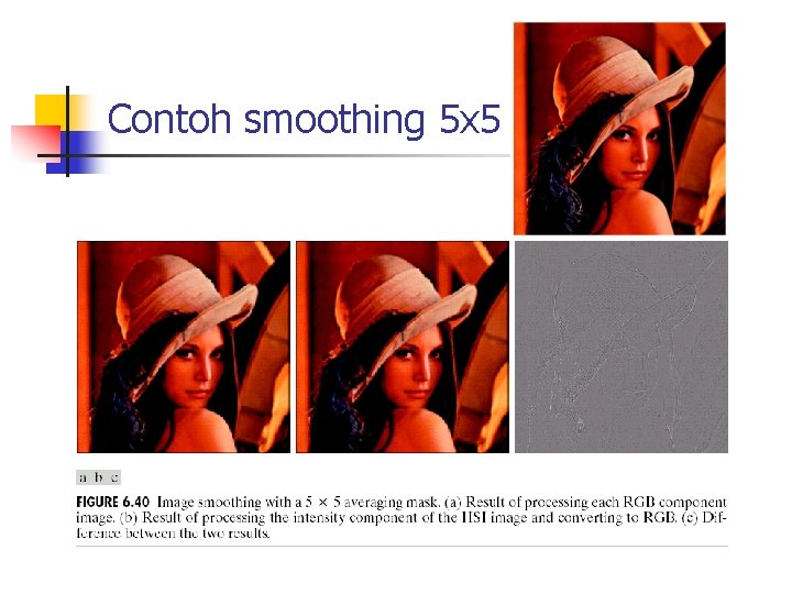 Contoh smoothing 5 x 5 