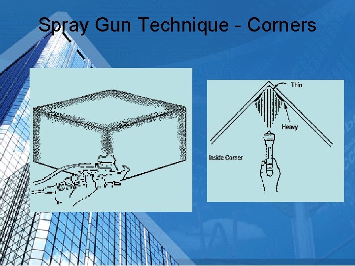 Spray Gun Technique - Corners 