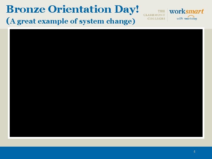 Bronze Orientation Day! (A great example of system change) 4 