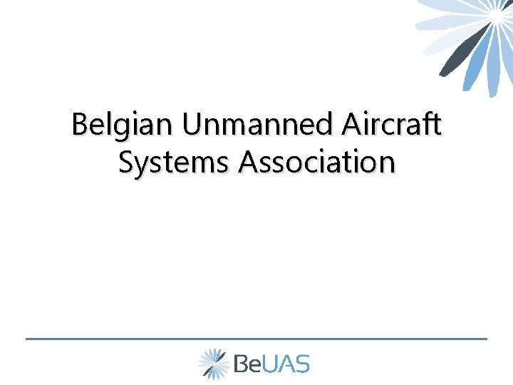 Belgian Unmanned Aircraft Systems Association 