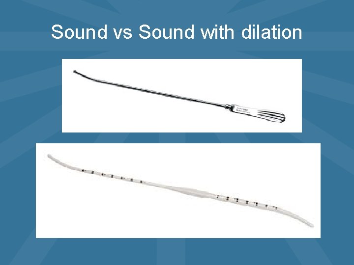 Sound vs Sound with dilation 