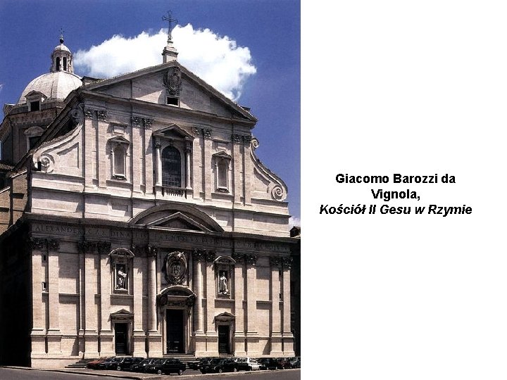 Giacomo Barozzi da Vignola, Kościół Il Gesu w Rzymie 