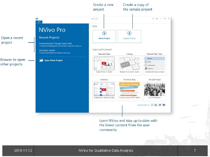 2018 -11 -12 NVivo for Qualitative Data Analysis 7 