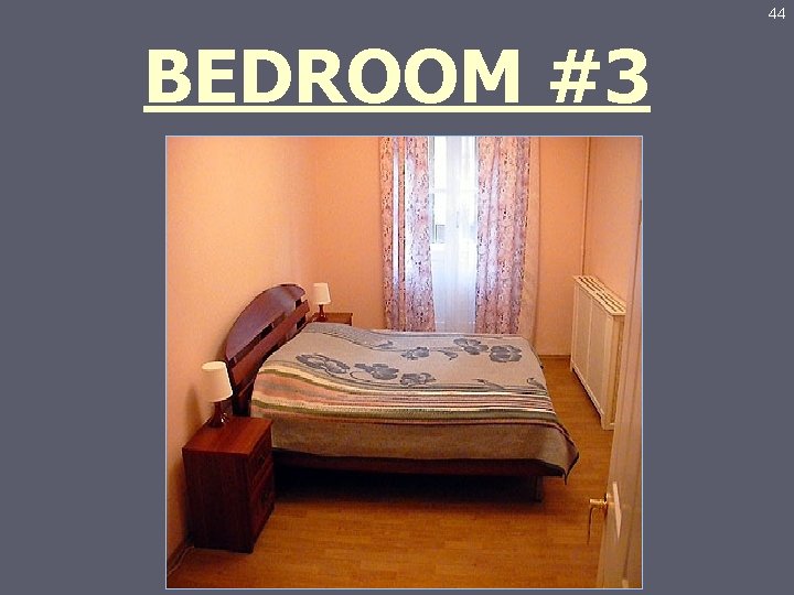 44 BEDROOM #3 