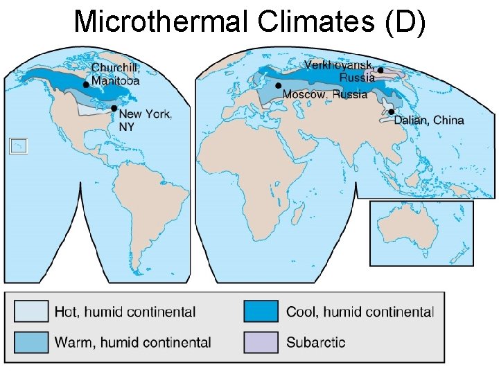 Microthermal Climates (D) 