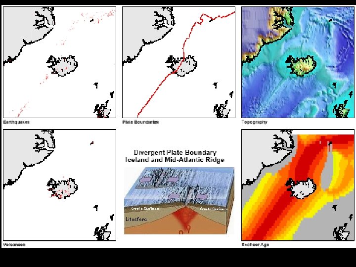 Crosta Oceânica Litosfera Crosta Oceânica 