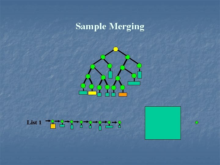 Sample Merging List 1 