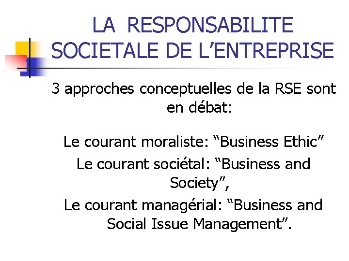 DEVELOPPEMENT DURABLE LA RESPONSABILITE SOCIETALE DE LENTREPRISE ET
