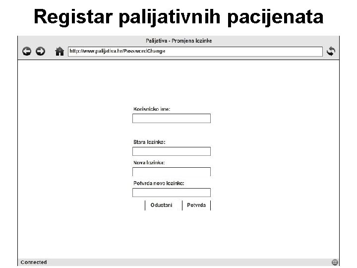 Registar palijativnih pacijenata 
