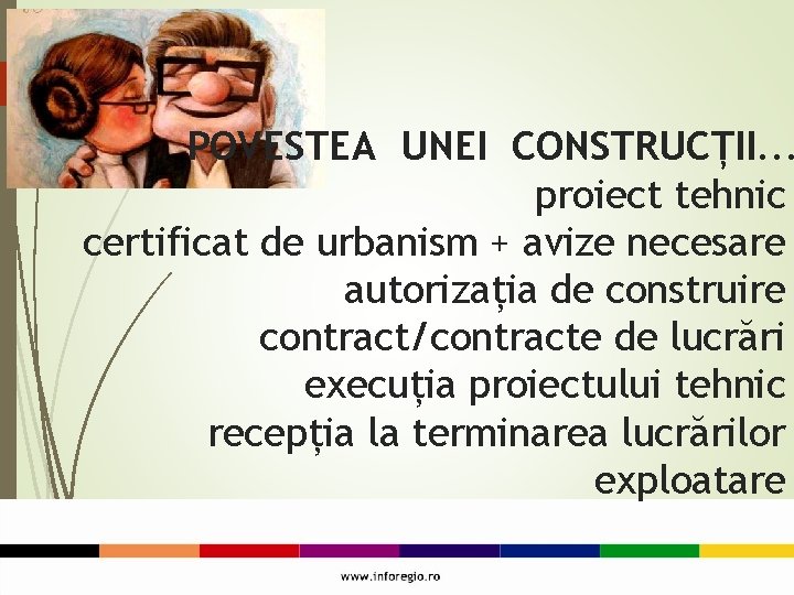 POVESTEA UNEI CONSTRUCȚII. . . proiect tehnic certificat de urbanism + avize necesare autorizația