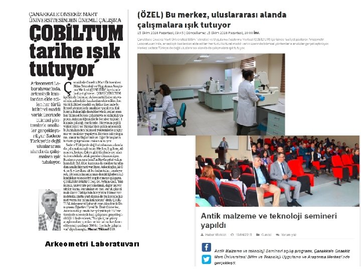 Arkeometri Laboratuvarı 