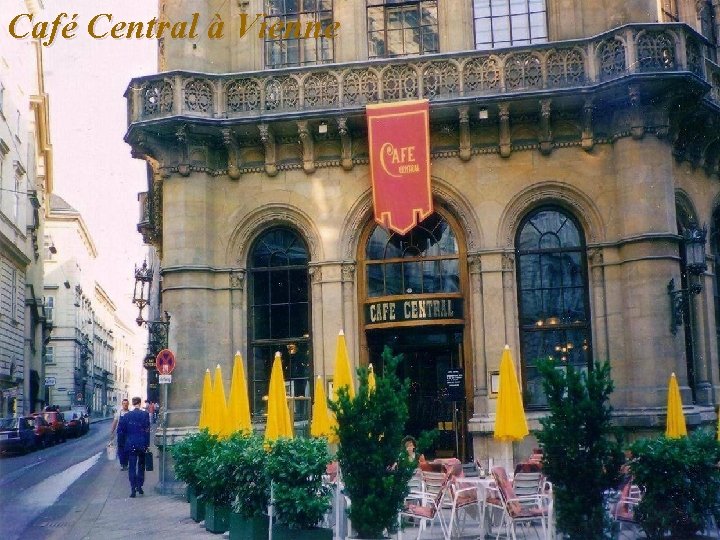 Café Central à Vienne 