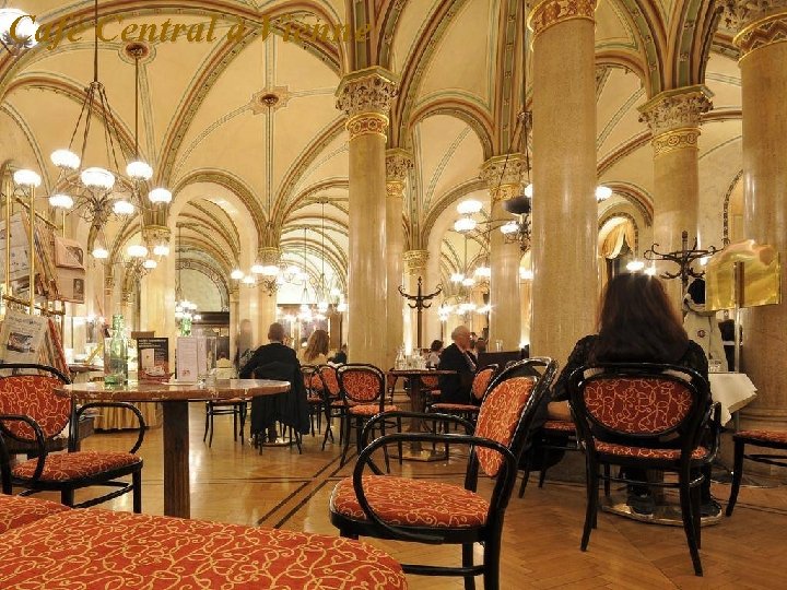Café Central à Vienne 